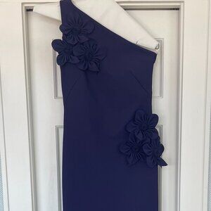 Greta Constatine Everard Flora Gown - Amethyst Color